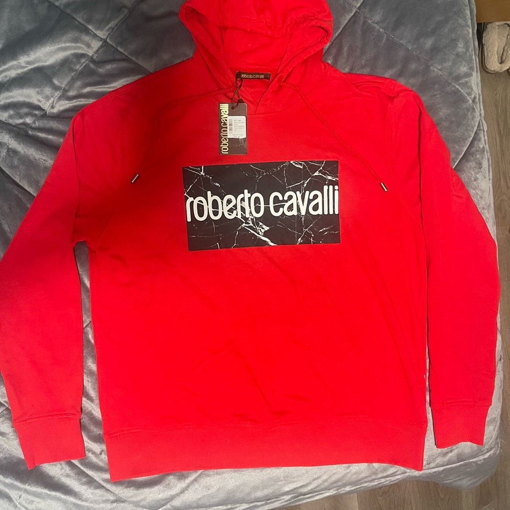 New With Tags Roberto Cavalli Hoodie SIZE: XL